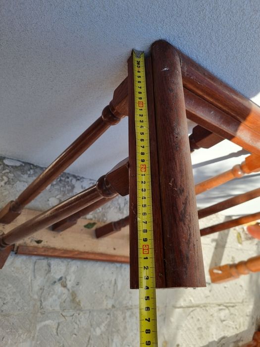 Balustrada din lemn pentru scara interioara