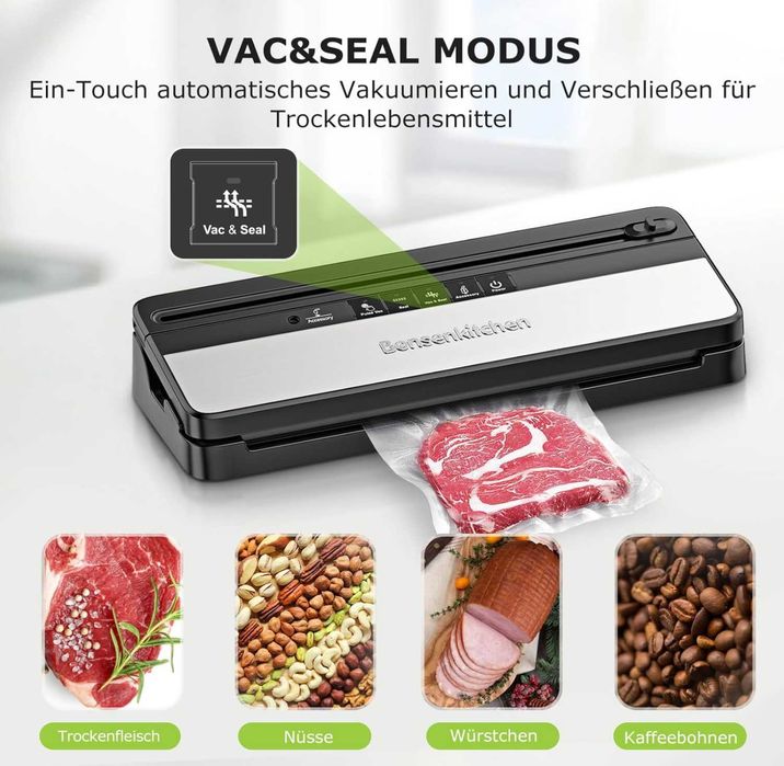 Aparat de vidat multifuncțional Bonsenkitchen VS3016