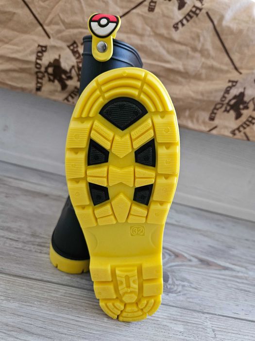 Cizma ploaie Pickachu, masura 32