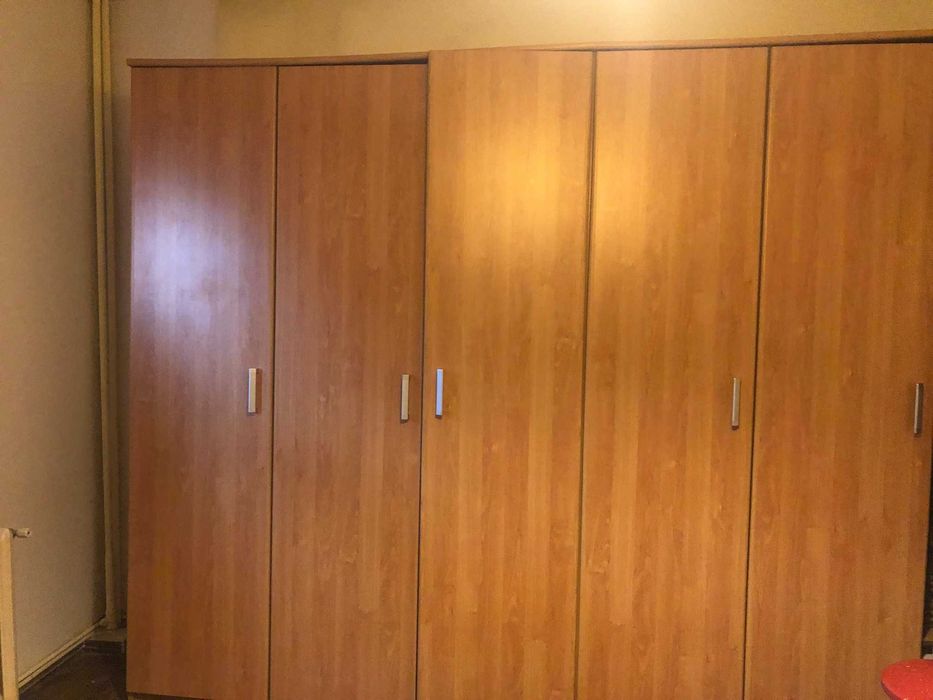 sifonier mare dressing stejar mdf 300xx220x50 cm (2 buc x 150 cm)