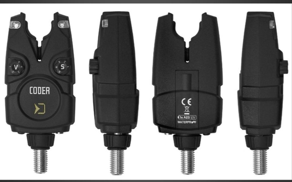 Senzori / avertizori și stație pescuit Delphin Coder 3+1