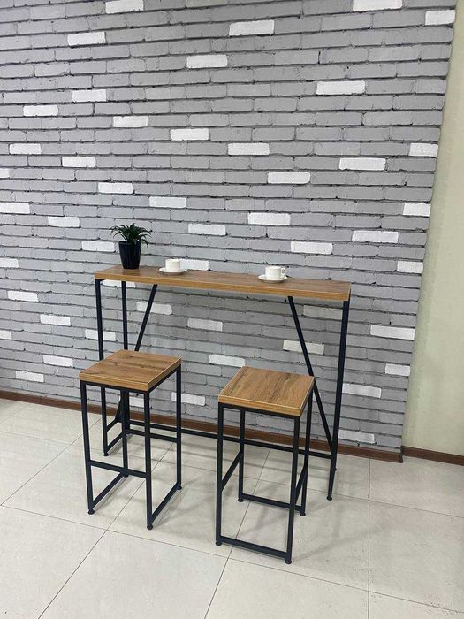 Акция!! Барный комплект стол и стулья/ Bar komplekti