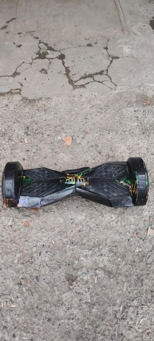 Гироскутер в чёрной раскраске