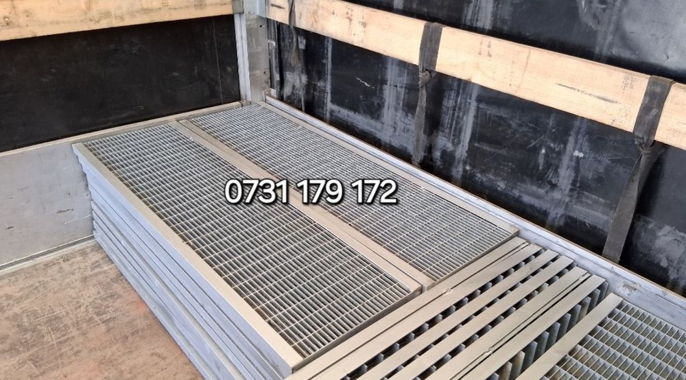 Gretare zincate galvanizat 
Vând grătare trepte pentru scări de exteri