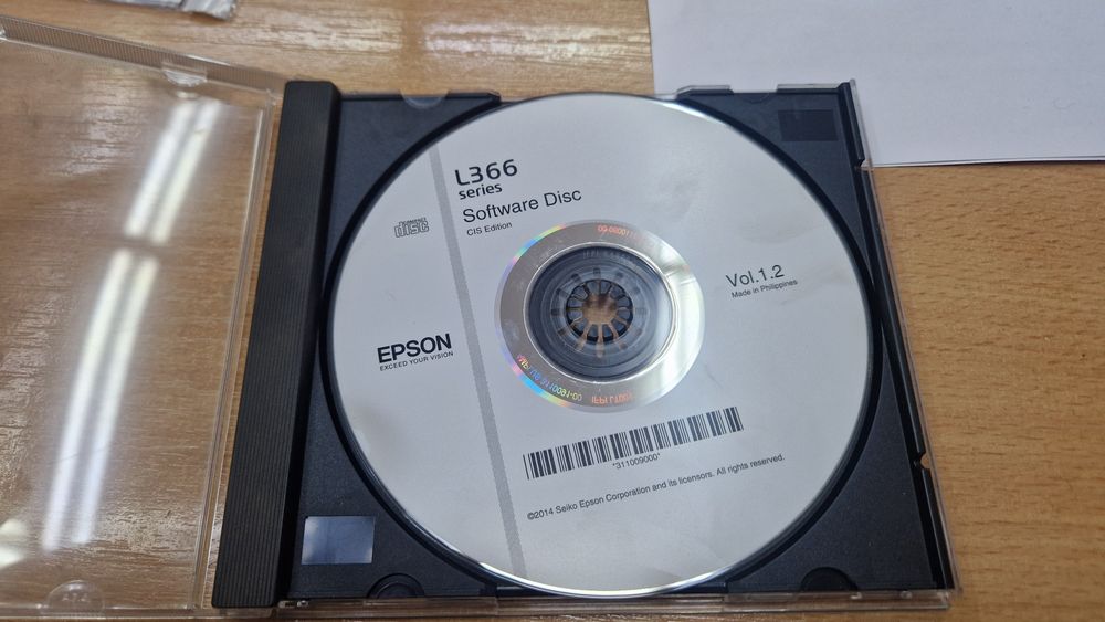 Принтер Epson L366 wifi скан