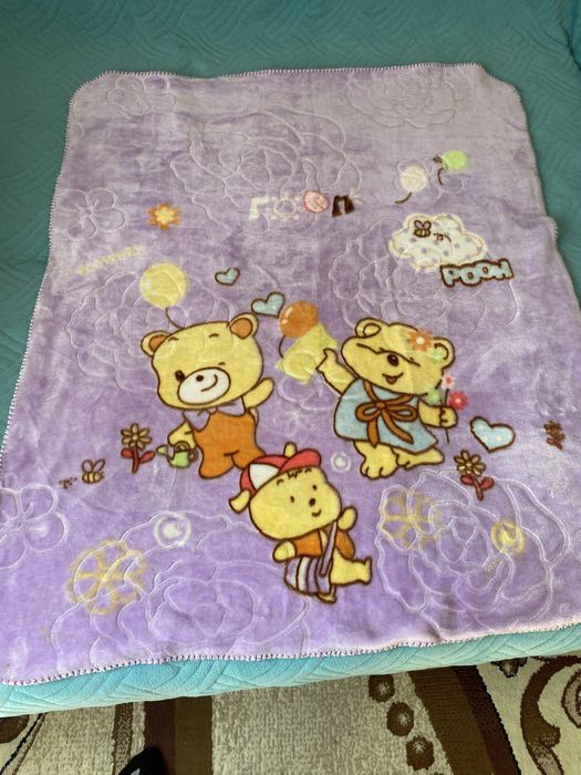 Теплое детское одеяло