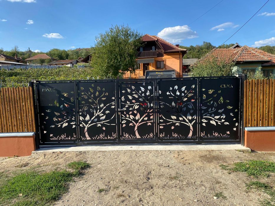 Porti debitate porti personalizate gard fier