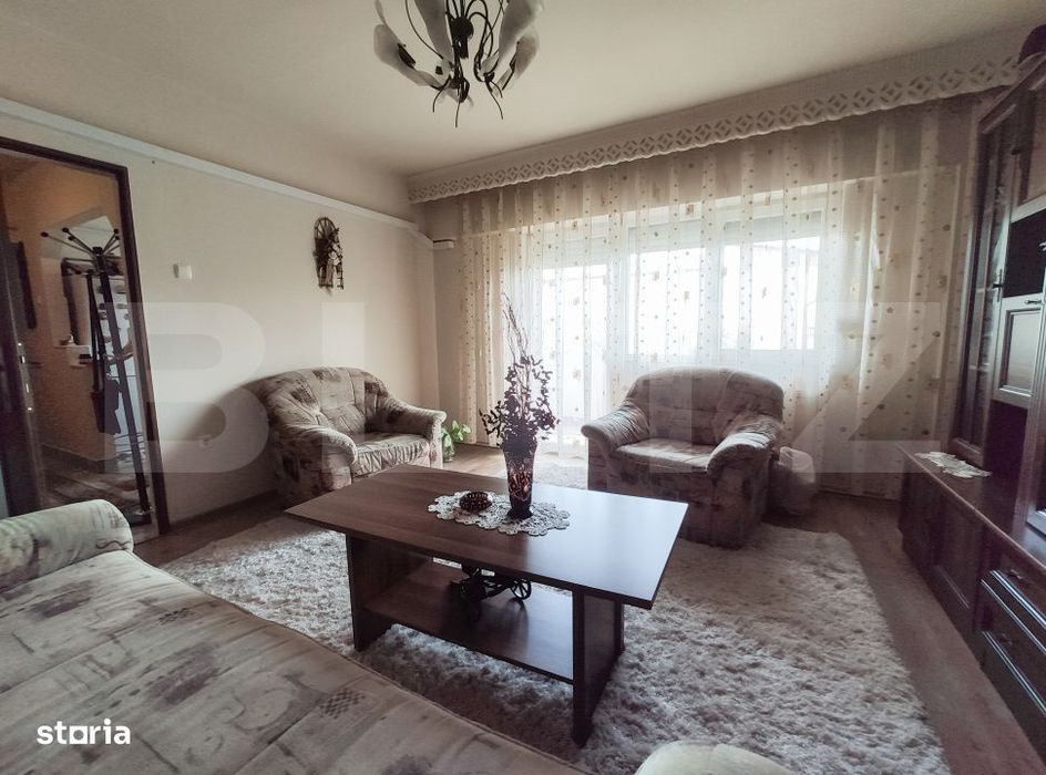 Apartament cu 2 camere decomandate, 52 mp, AC, boxa, renovat, zona Mic — fotografia 1