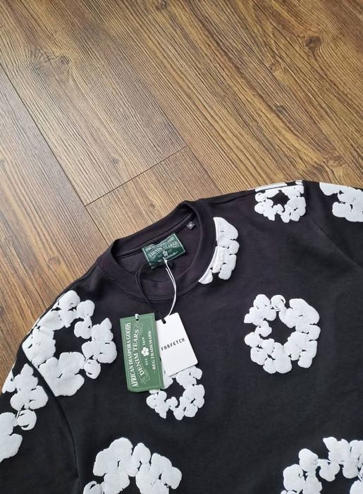 Мъжка екип къси панталони и тениска DENIM TEARS разюер S M L XL 2XL
На