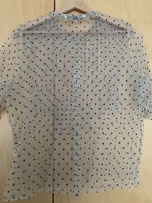 Риза с къс ръкав Zara