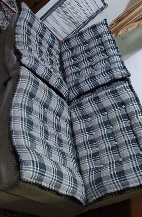 Деван мебель серый