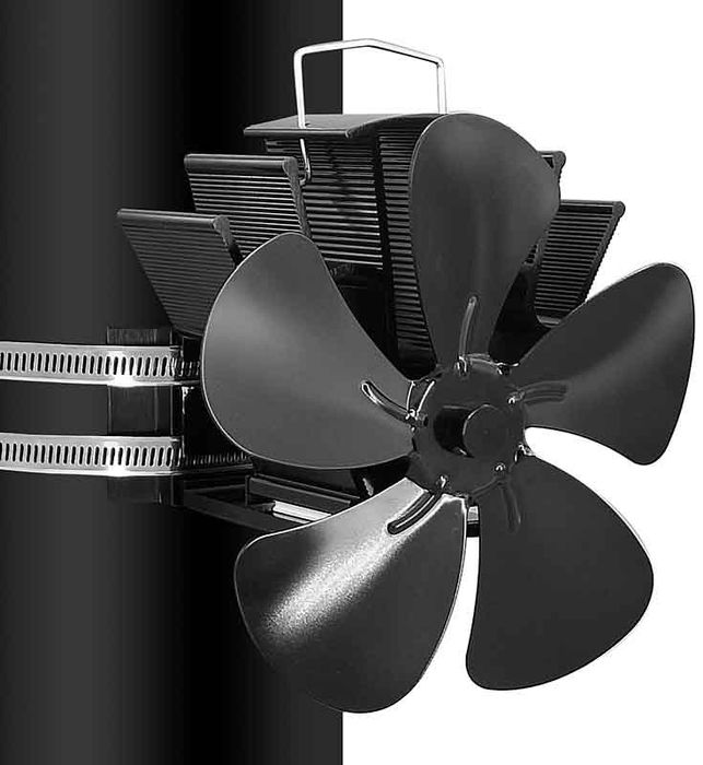 Ventilator semineu cos de fum