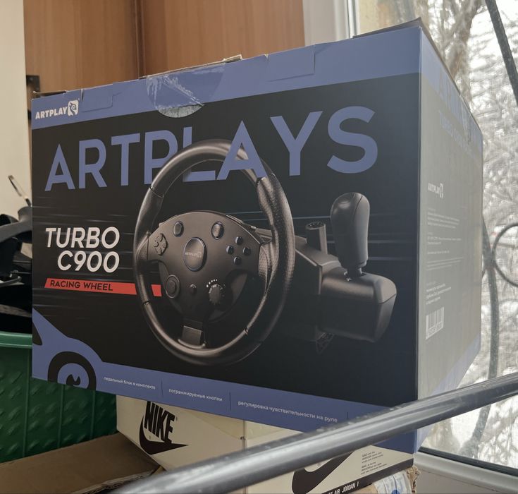 Игровой руль Artplays новый