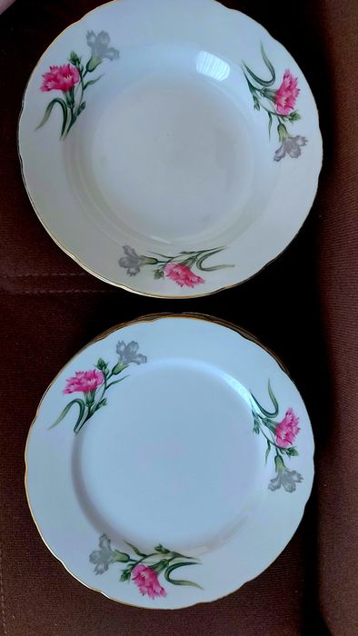 Тарелки.Фарфор.СССР.