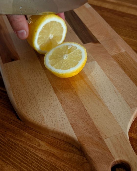 Tocător lemn masiv artizanal – Fag, handmade, bucătărie / servire