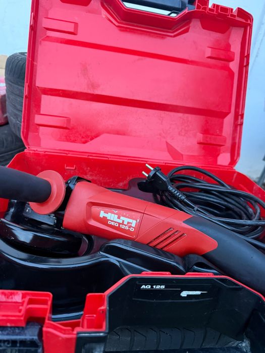 HILTI DEG 125-D – Polizor profesional pentru beton 125 mm