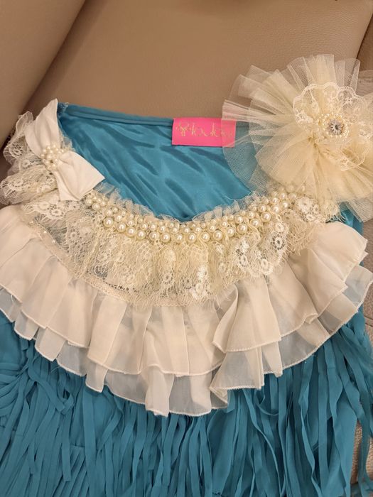 Rochie Loulou the brand albastru turcoaz