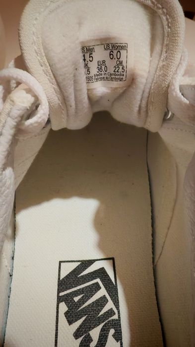 Tenisi albi Old Skool Vans