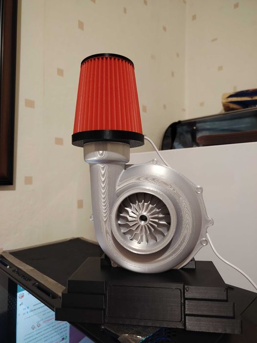 LED Лампа Turbo  – Автомобилен Декор / Подарък за фенове