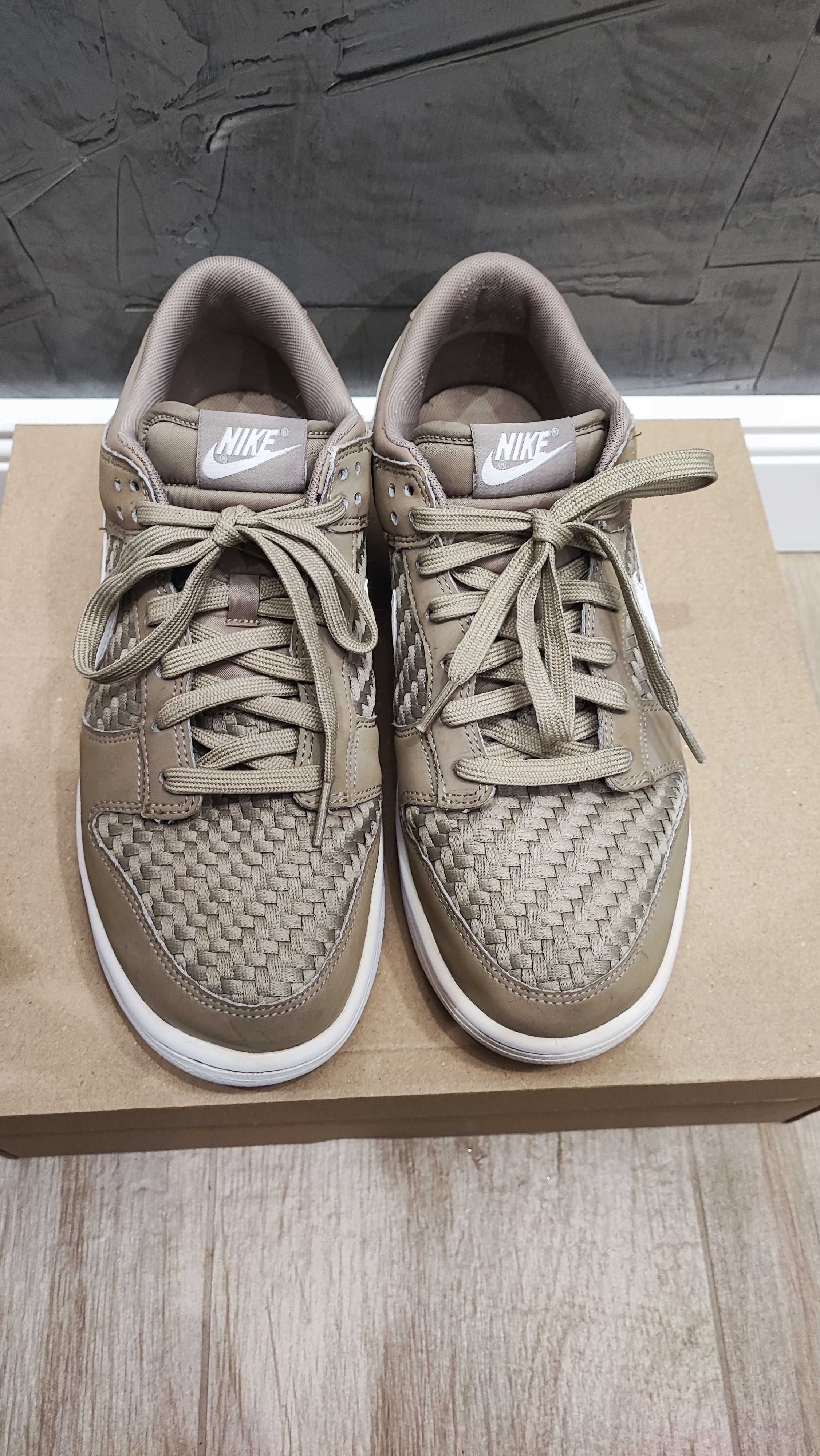 nike dunk low woven khaki