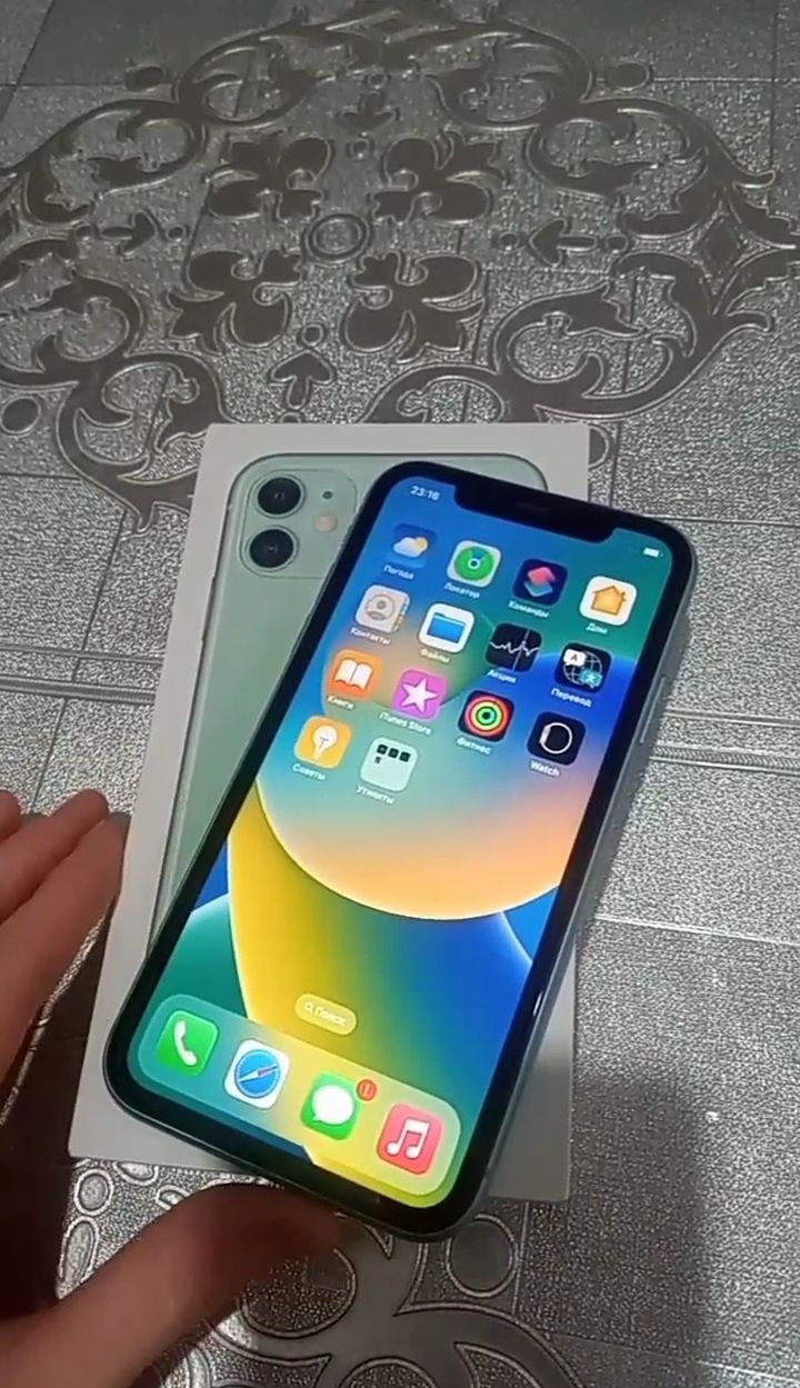 IPhone 11 б/у 100000 тг: 100 000 тг. - Мобильные телефоны / смартфоны  Алматы на Olx