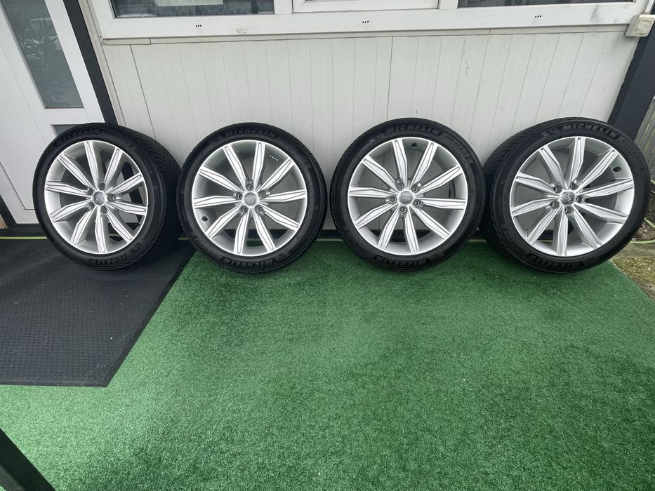 Jante de iarna Audi A6 C8 cu anvelope Michelin Pilot Alpin 5