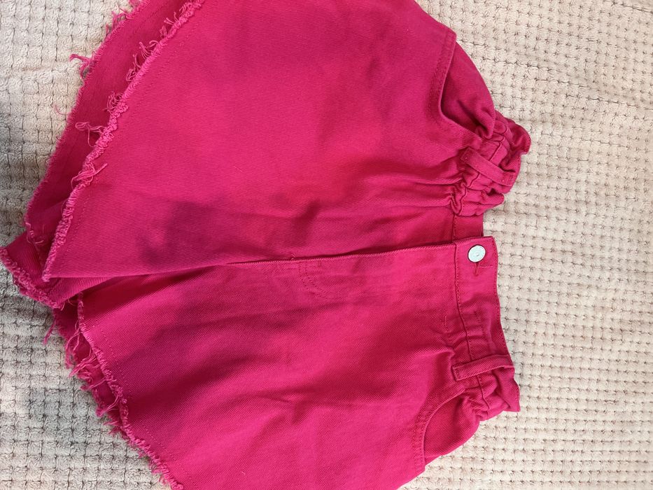 Цикламени къси панталонки LM flowers