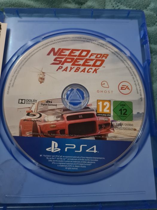 Vând NFS Payback ps4