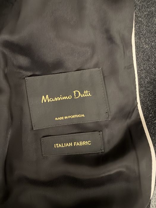 Massimo dutti шерстяной костюм