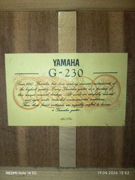Yamaha G 230 chitară clasică vintage