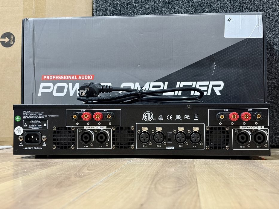 Усилитель звука 4000 ватт