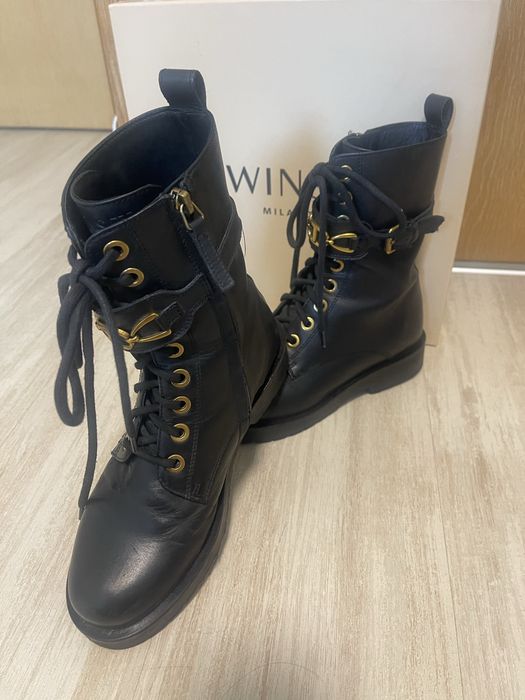 Кожени боти- Twinset