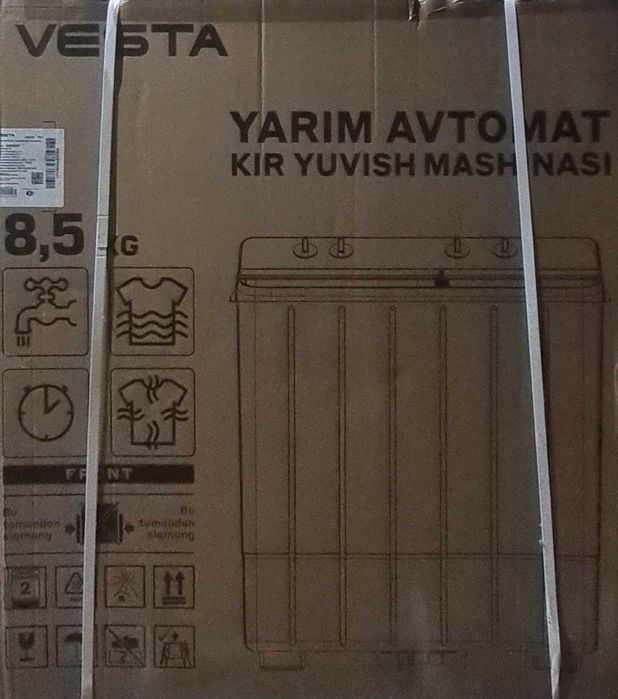 Yarimavtomat kir yuvish mashinasi