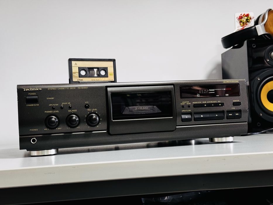 Deck de colecție TECHNICS RS-BX601, 3 HEAD,Tps,dolby,servisat,Japan !