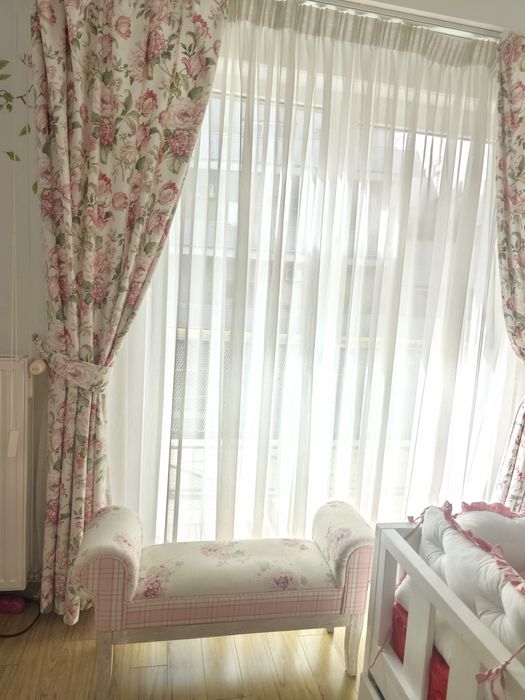 Draperii + minisofa camera copii