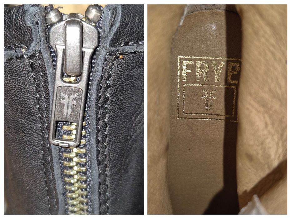 Ghete de Lux The Frye Company, Piele Naturală Full Grain, Femei - 37