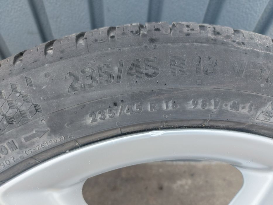 Set jante aliaj originale AUDI R18 5X112 CB 66.6 mm 8J ET 39