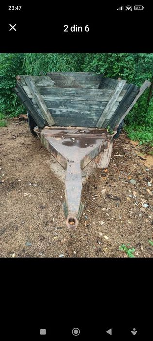 Remorca solida de pădure