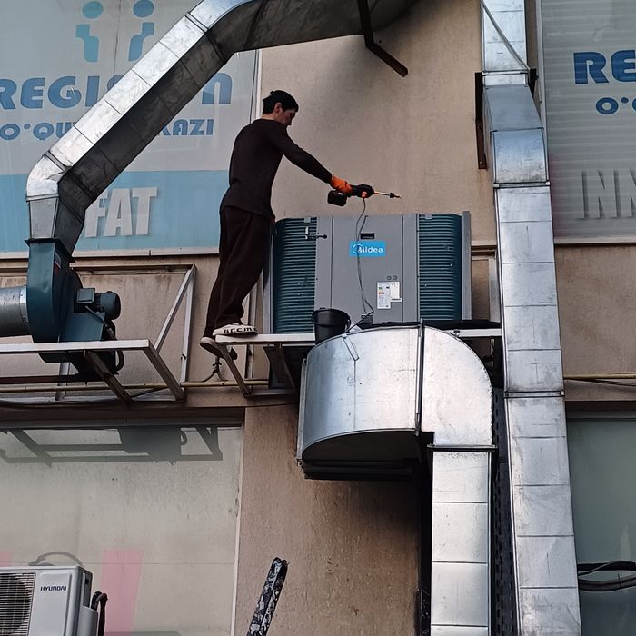 Установка кондиционеров