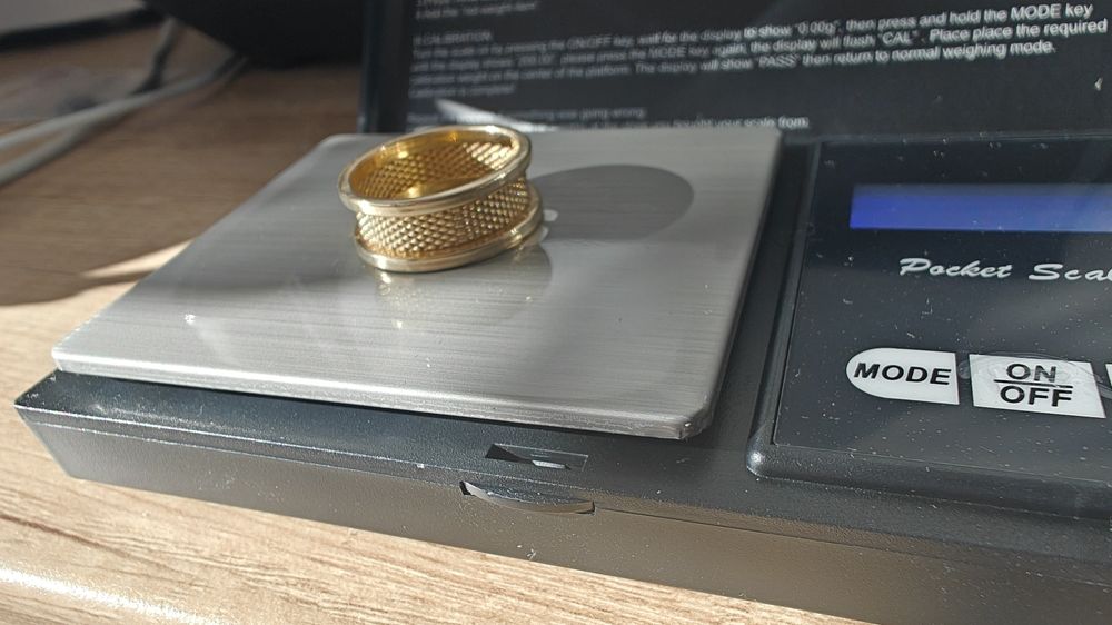 Inel stil verigheta Tiffany