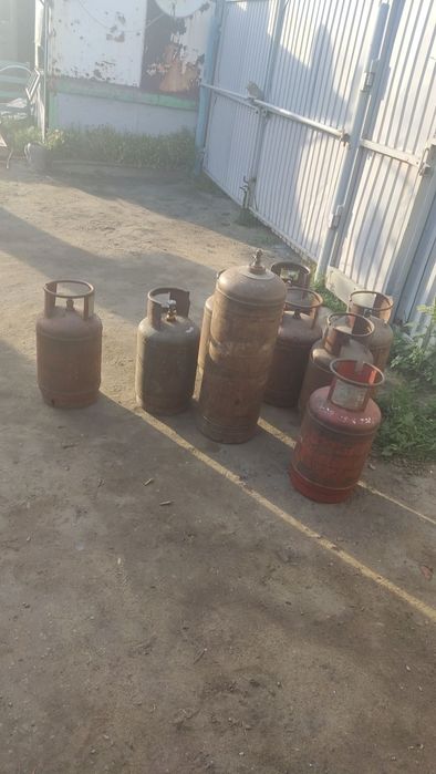 Газбалон на 50 и 27 литров с краном