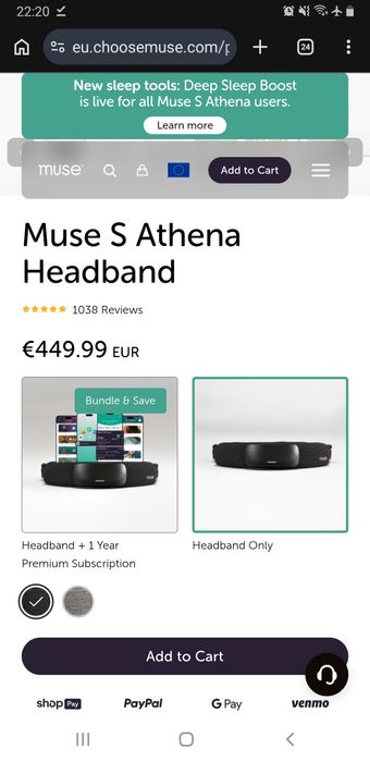 Muse S Athena Headband