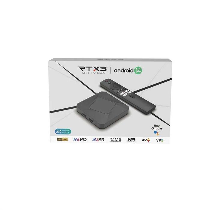 Tvbox ELEBAO RT-X3 TV BOX Realtek RTD1325TPV 4/32 android14