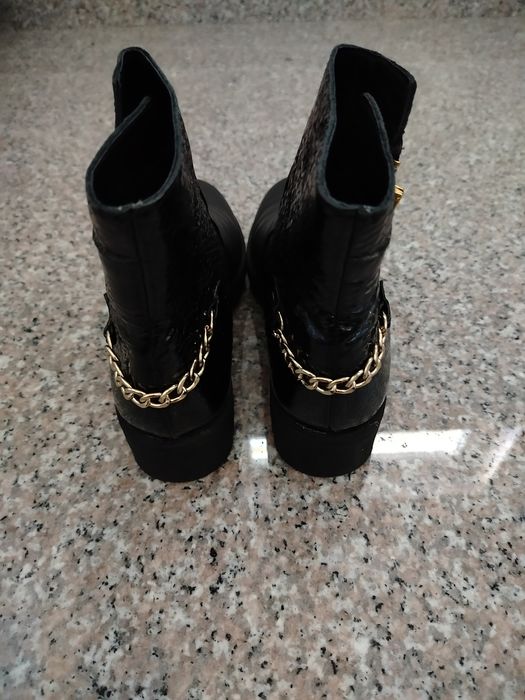 Боти естествена кожа