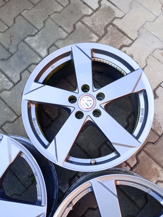 4 jante 5x112 R18 originale w passat cc b7 b8 golf 5 6 7 Turan Tiguan