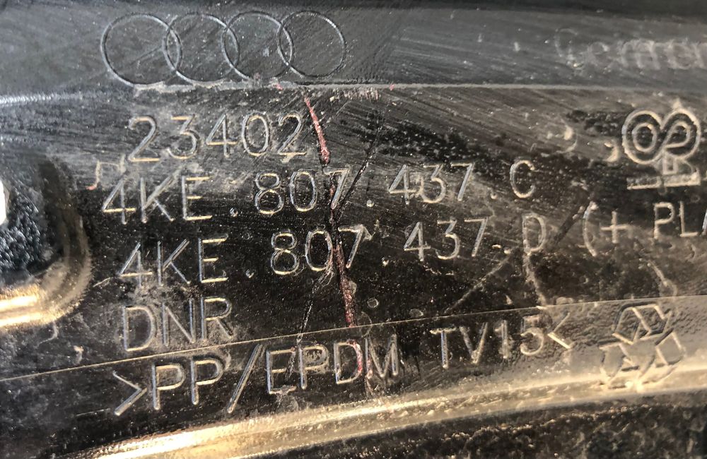 Броня предна брони S-Line за Ауди Е-ТРОН Audi E-TRON