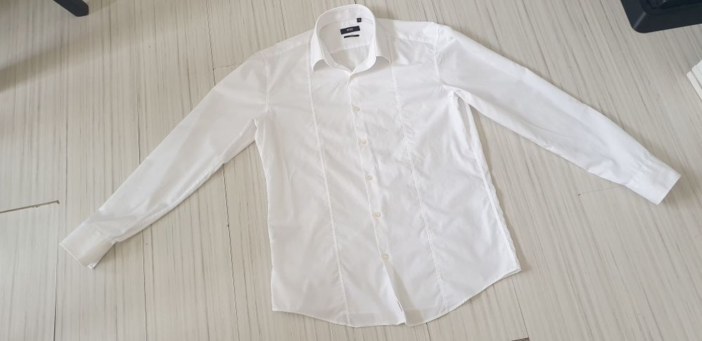 Hugo Boss Slim Fit Mens Size - 41 /16 / M НОВО! ОРИГИНАЛ! Мъжка Риза!