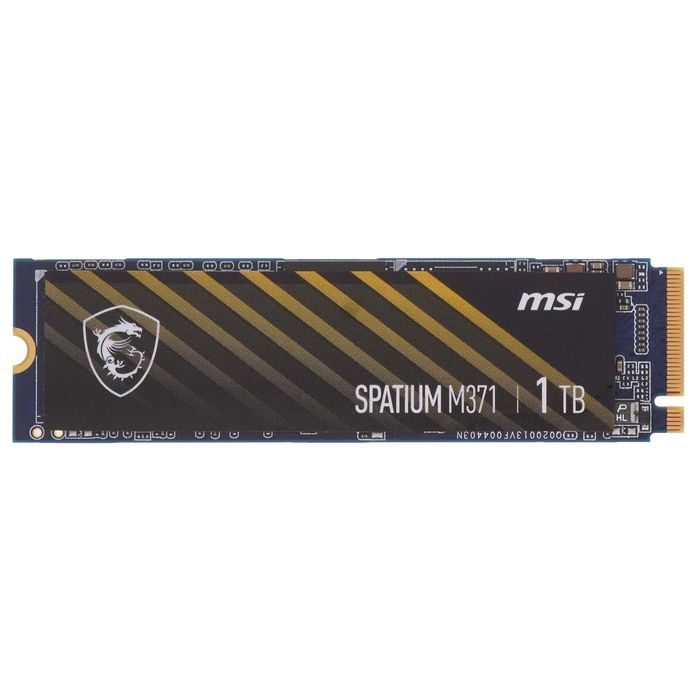 SSD накопитель 1 TB MSI Spatium M371, M.2, PCIe 3.0