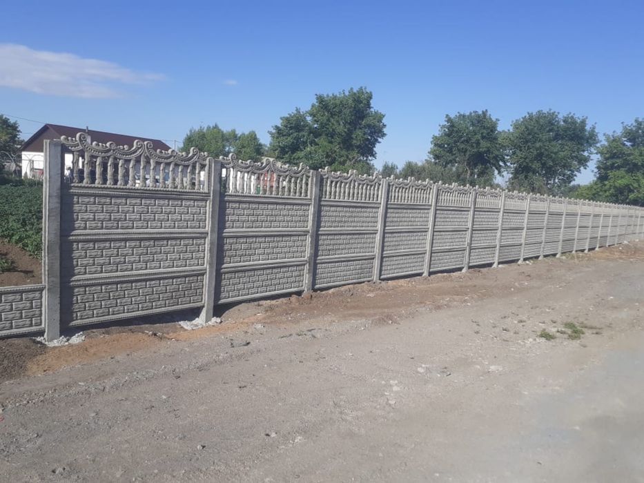 Еврозабор,Бетонная конструкция