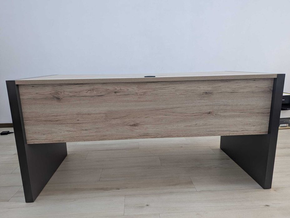 Birou 160x70x76,5 (cm), decor: stejar San Remo/Gri Wolfram